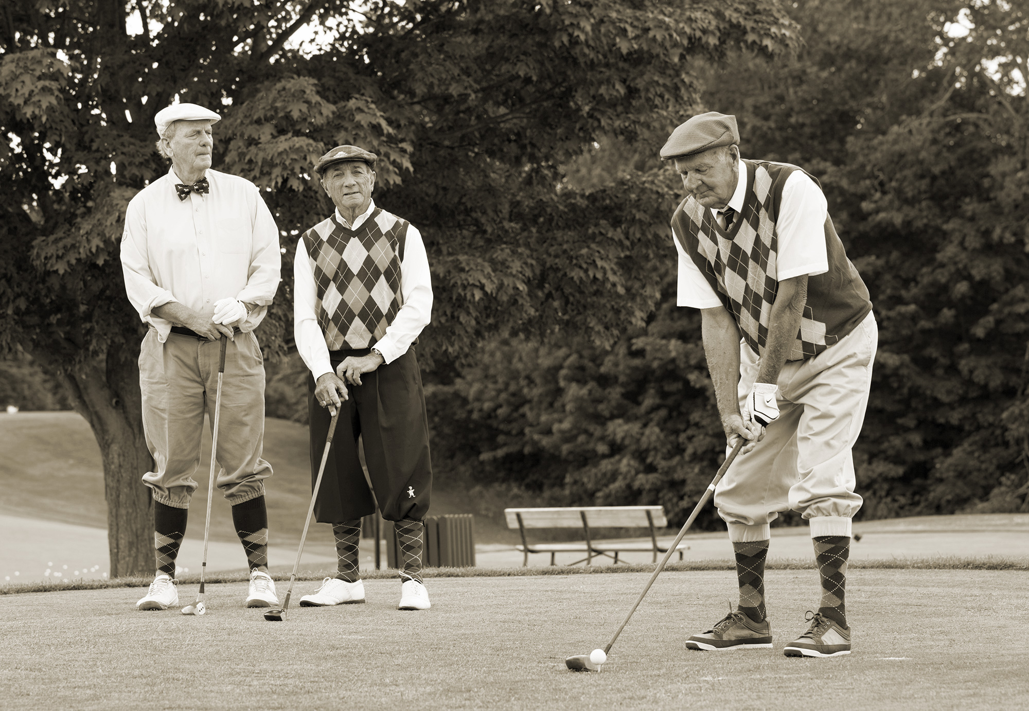View of the Clubhouse from the 9th tee
